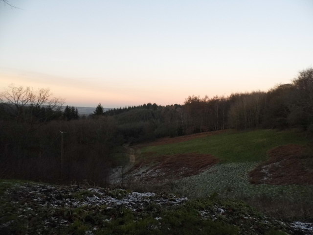 Sunset over the North Downs © David Howard cc-by-sa/2.0 :: Geograph ...