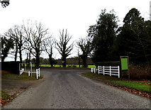 TM0062 : Haughley Park entrance by Geographer