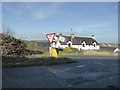 Road junction at Lletty