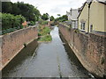 River Sid towards Sidmouth Town Centre