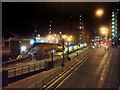 Evening Tram on Lower Mosley Street