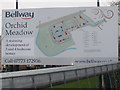 Map of Formby powerhouse site as Orchid Meadow