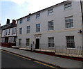 Upper Market Street late 20th century flats, Haverfordwest