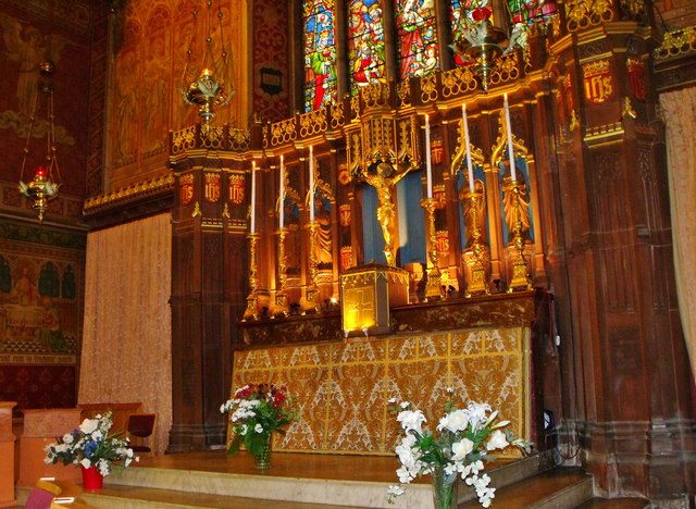 High altar, St. Patrick's, Hove
