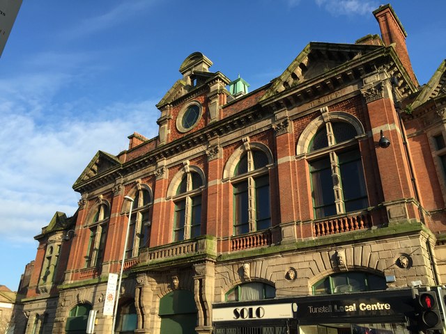 Tunstall Town Hall © Jonathan Hutchins :: Geograph Britain and Ireland