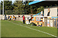 Dugouts at The Armadillo Stadium