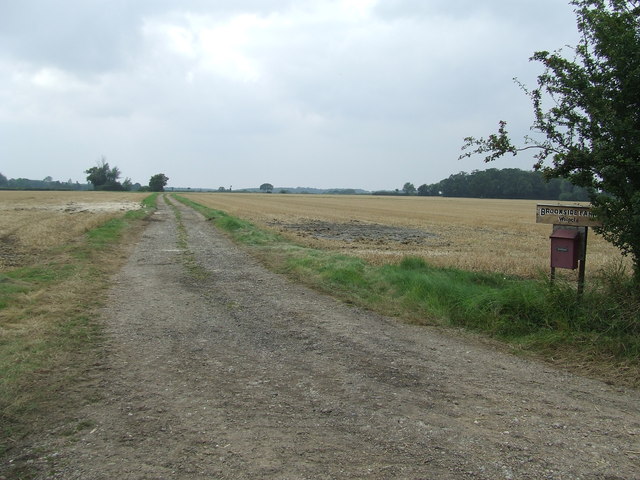 Farm Entrance And Drive