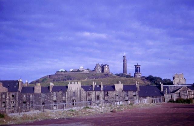 The Calton Hill from Mutrie's Hill