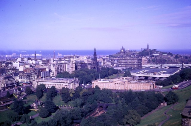 View of the East End from the Castle (1968)