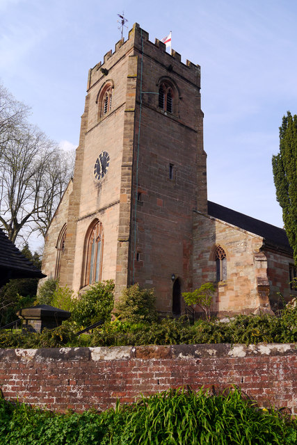 The tower of St Leonard's church, Clent