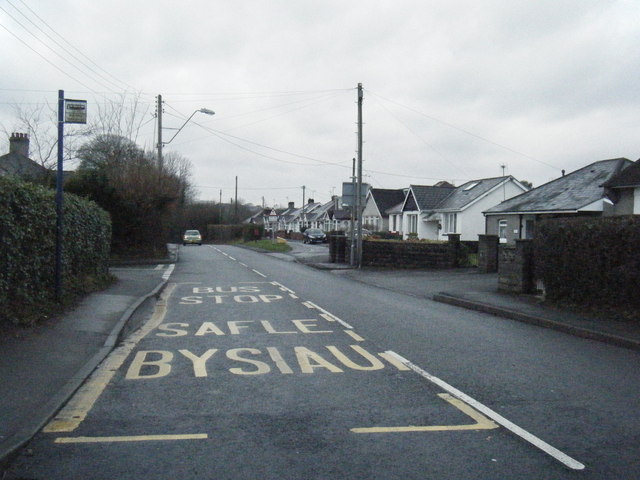 Litchard Terrace looking west