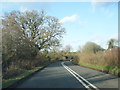 Usk Road near Garth