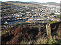 Penygraig from Mynydd Dinas