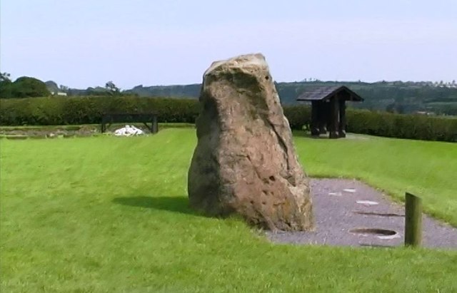 Monolith at Newgrange