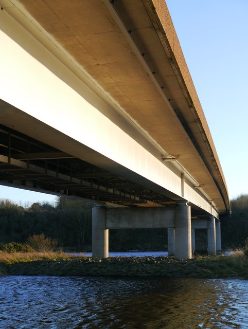 Tweed Bridge, A1 Berwick Bypass © James T M Towill :: Geograph Britain ...