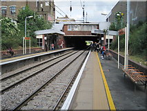 TQ3385 : Dalston Kingsland railway station, Greater London by Nigel Thompson