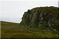 NY7567 : West end of Peel Crags by Christopher Hilton