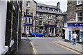 SH7217 : Boots Pharmacy and the Royal Ship Hotel, Dolgellau town centre by Phil Champion