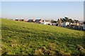 Housing development near Pershore cemetery