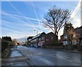 Contrails over Talbot Road