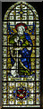 Stained glass window, Christ church, St Leonards