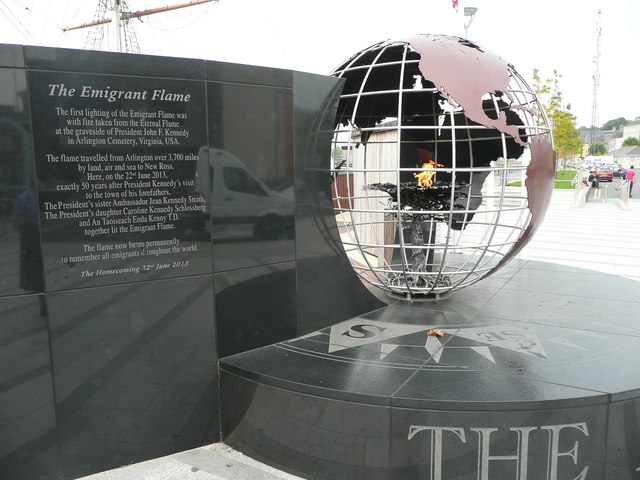The Emigrant Flame, New Ross