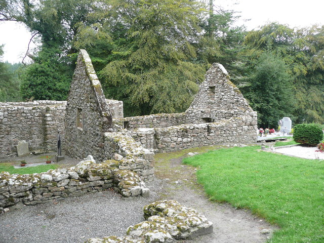 The ruined oratory, St Mullin's