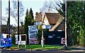 TQ2961 : Road direction signs, Purley by nick macneill