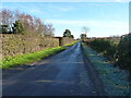 SJ5603 : Lane past Fenwyatt by Richard Law