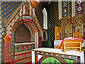 NY4756 : Corner of the chancel, Our Lady & St Wilfrid's Church by Rose and Trev Clough