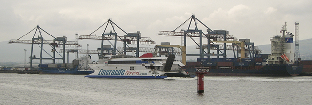 The 'Emeraude France' at Belfast