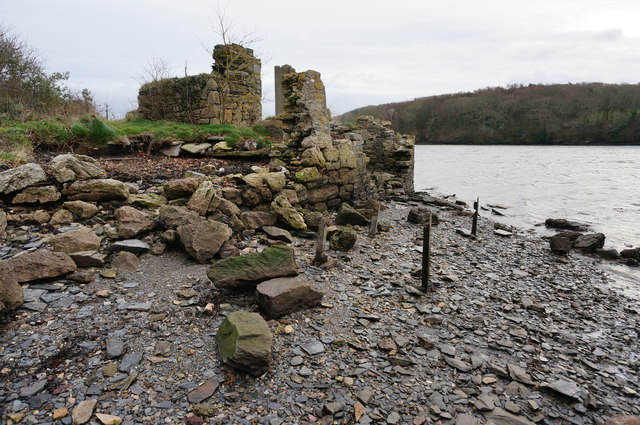 Ruin, Yealm Estuary