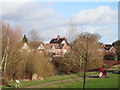 New houses where once stood the watertower