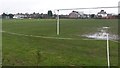 Soggy sports pitches at Merton Park