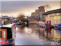 SE1516 : Aspley Basin, Huddersfield Broad Canal by David Dixon