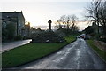 Cross and village green, Carperby