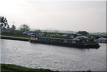 TL5374 : Narrowboat, River Cam by N Chadwick