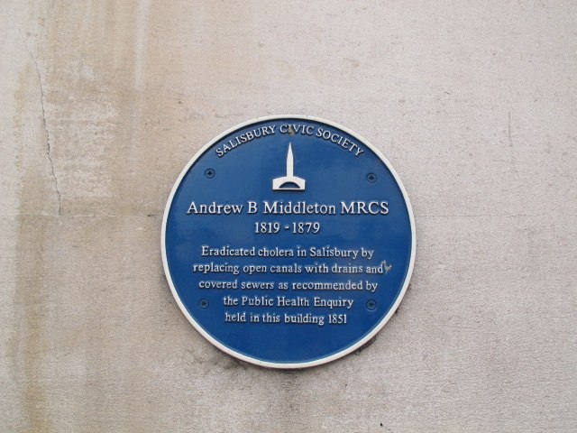 Plaque to Andrew Middleton