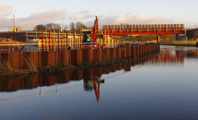 Bridge construction, Lancaster Canal