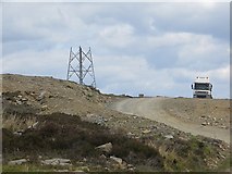 NN8244 : Beauly - Denny power line construction by Richard Webb