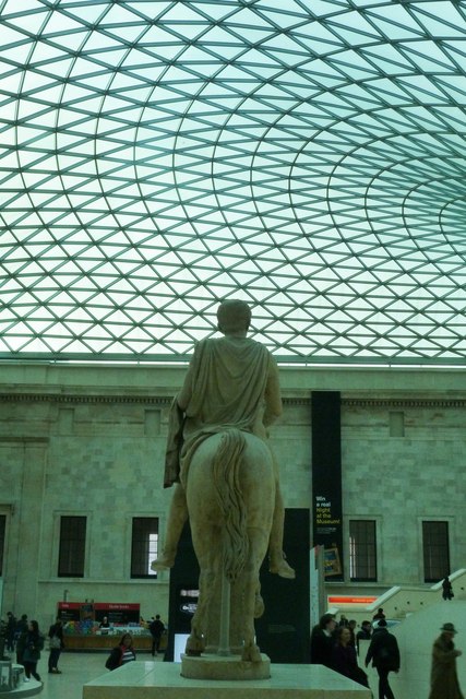 Equestrian statue, British Museum