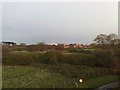 Hedges and fields beside A338