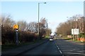 Chester Road entering Streetly