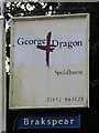 George and Dragon sign