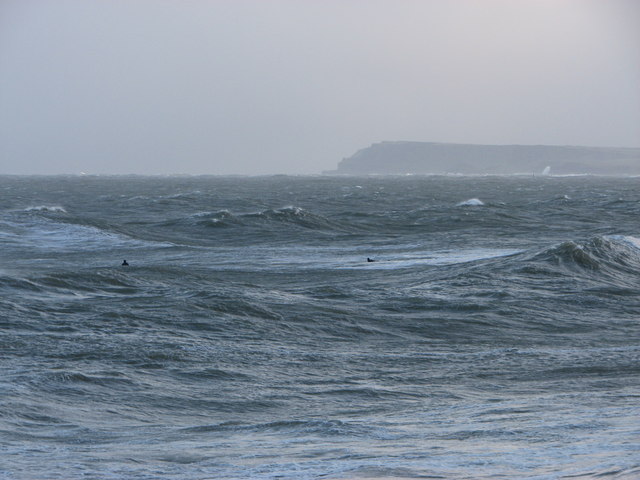 Surfing in a gale Portrush (2)