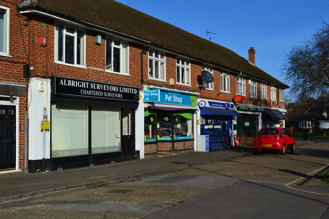 Parade of shops in Station Road