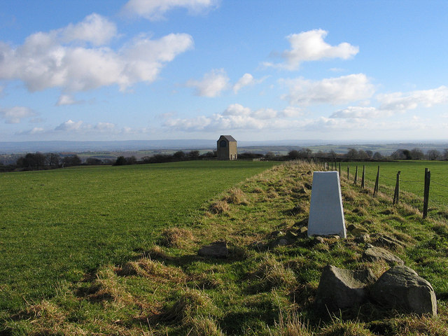 Trig point of Sail Hill