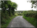 Callaghans Road descending into the Ummeracam valley