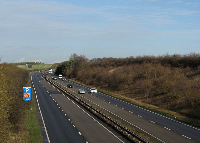 Traffic on the A11