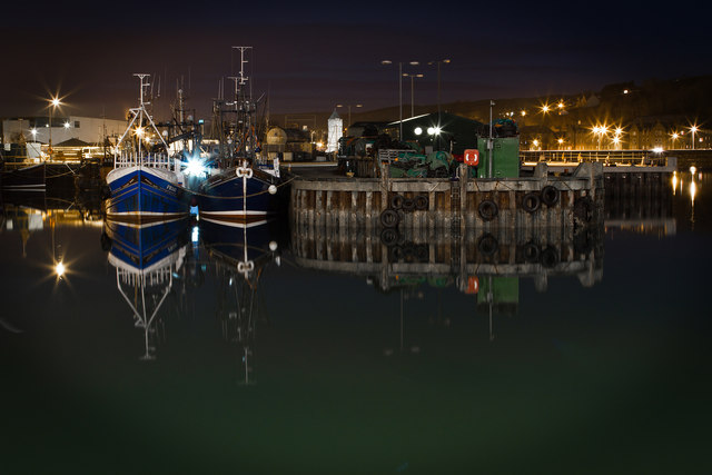 Fishing Boats at the Old Quay, Campbeltown